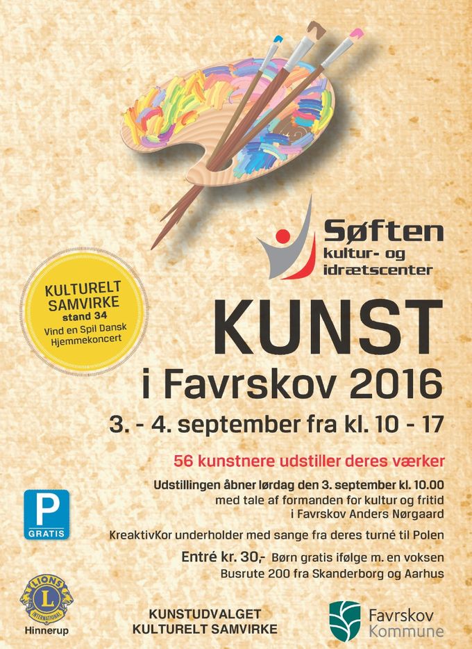 Alle kunstnere fik tilsendt plakater, annonce og en 8 siders folder som PDF til udsendelse til egne kundedatabaser. Folderen blev også udleveret eller udsendt med posten i et passende antal til kunstnerne. Folderen var også tilgængelig på biblioteker og kulturhuse,   i hele det Østjyske område.
